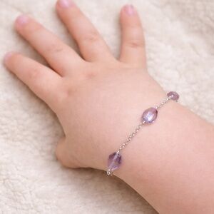 Delicate Purple amethyst Bracelet